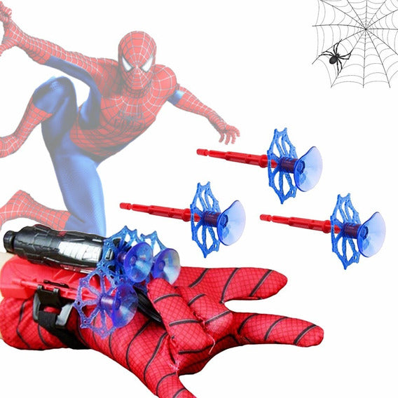 Guante Spiderman➕3 dardos🌲