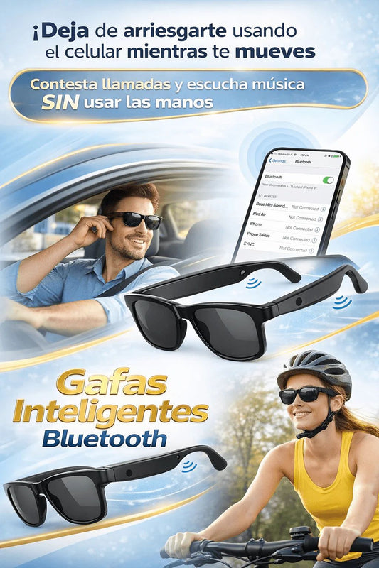 lentes de sol con audio bluetooth